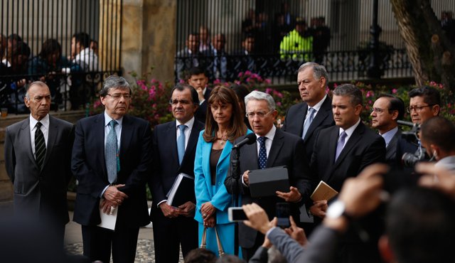 Voceros del 'No'. Colprensa