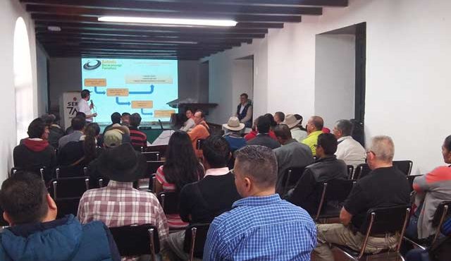 El director técnico de la concesión, Pablo Puerta, explicó los avances del proyecto. Roberto Ospino