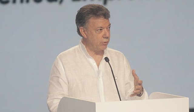 La aprobación del presidente Santos llegó al 34 por ciento, hace dos meses era de 29%. Colprensa