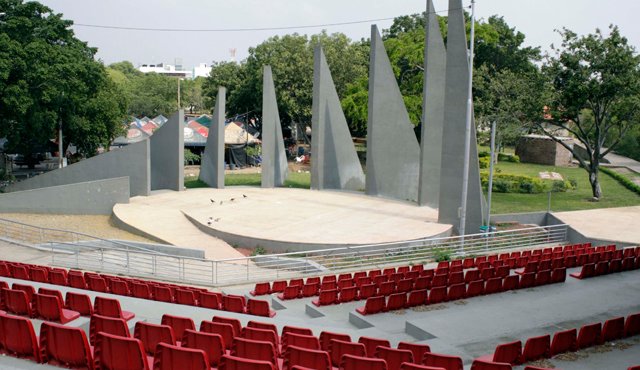 Al lugar han llegado espectáculos a la ciudad para promover la cultura. Cortesía