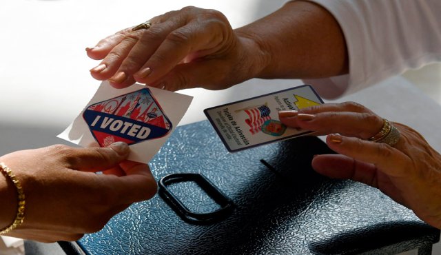 Con normalidad avanzan las elecciones en EEUU para escoger al próximo presidente. AFP