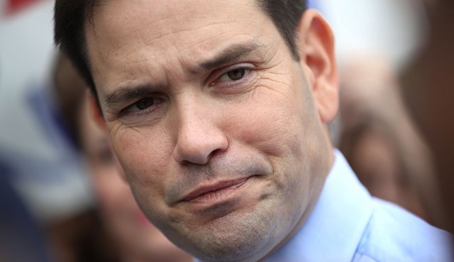 Rubio fue elegido por primera vez en el Senado en 2010. AFP