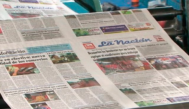 La empresa editorial recibía una dotación de papel de 300 bobinas mensuales, las cuales se han reducido de manera sostenida. Internet | Referencial