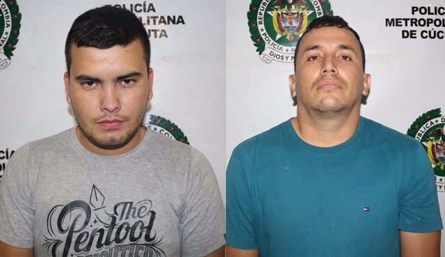 Gonzalo Amado Arévalo (izquierda) y Carlos Yesid Mosquera (derecha). Cortesía