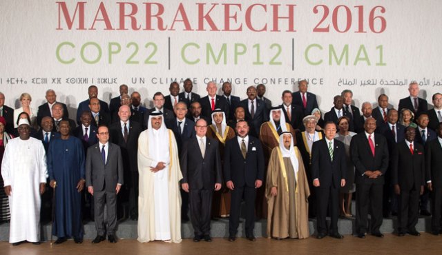 Este martes comenzó la conferencia del clima que reúne a 80 líderes del mundo. AFP