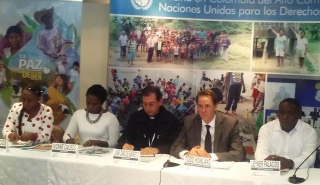 El representante de la oficina del alto Comisionado de las Naciones Unidas para los Derechos Humanos, llamó la atención del Gobierno por la cooptación de los espacios que están siendo dejados por las Farc. Colprensa