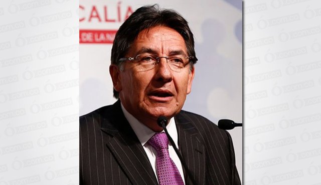 Néstor Humberto Martínez dijo que los procesos de extinción de dominio deben acompañar a los penales. Archivo