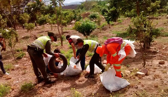 La actividad busca recoger toda la basura de las orillas del río Pamplonita en su paso por la avenida Los Libertadores, así como la que se arroja a la calle. Archivo