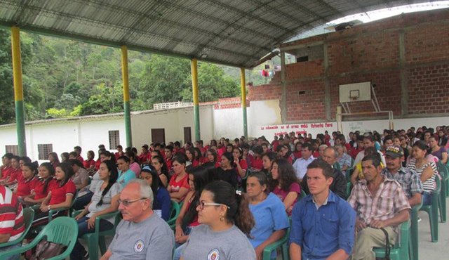En el municipio de Cucutilla el programa contó con la participación de los estudiantes del sector urbano y rural. Cortesía