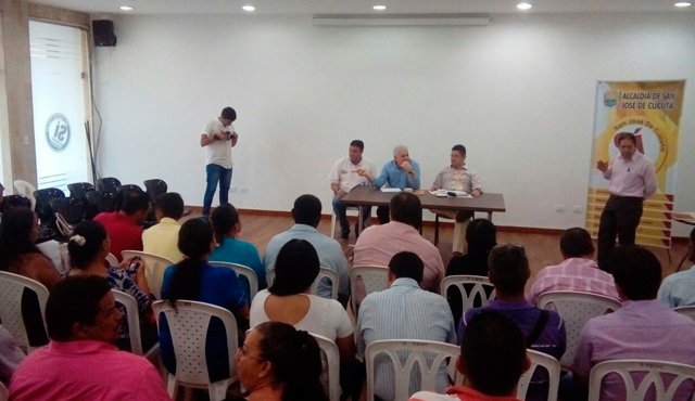 Esta semana hubo un encuentro entre alcalde y líderes comunales. El turno fue para los presidentes de las comunas 5 y 6. Cortesía