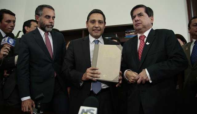 La expectativa, afirmó el ministro Cristo, es que el Congreso le diga que Sí al documento. Colprensa