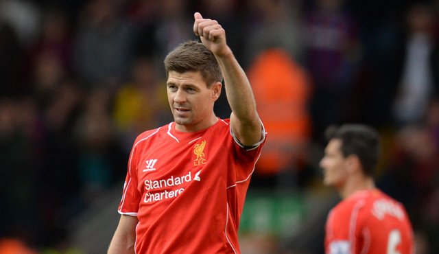 Steven Gerrard anuncia su retiro del fútbol. AFP