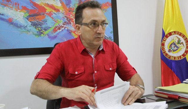 Juan Alberto Bitar, director del Instituto Departamental de Salud. Archivo