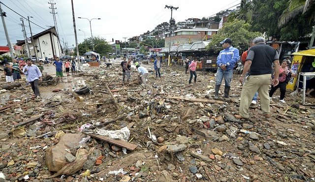 La emergencia se presentó a unos 300 metros de la Avenida Circunvalar. Colprensa