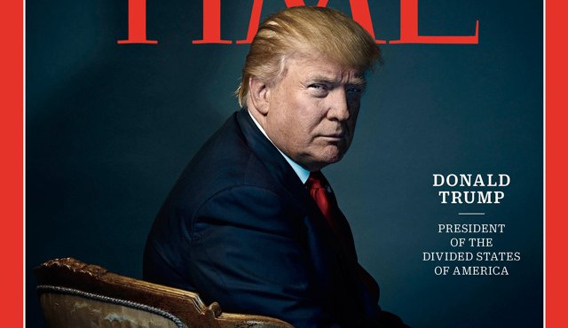 La revista Time designó al presidente electo Donald Trump como su Personaje del Año. Time explicó que otorgó el título a la persona que ha tenido mayor influencia sobre los sucesos “para bien o para mal”. AFP
