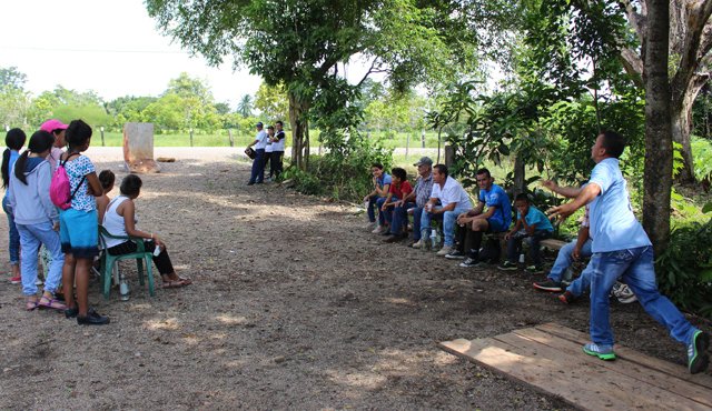 Juegos autóctonos, como el tejo, tuvieron gran acogida durante las intercorregimientos.
Cortesía
