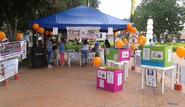 Desde las 9:00 de la mañana hasta las 6:00 de la tarde recibirán las ayudas que deseen donar. Cortesía