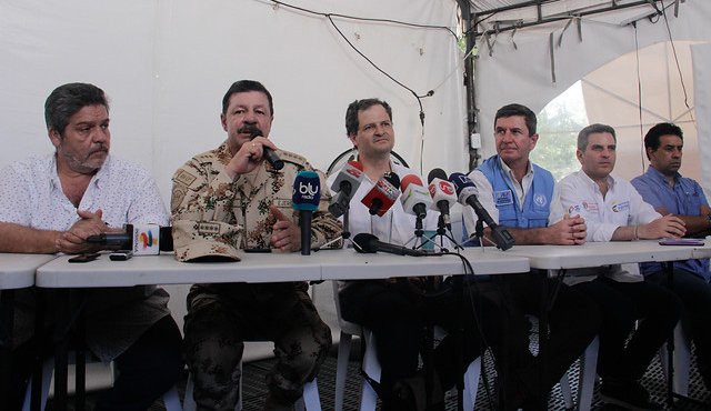 Las Farc ofrecieron voluntariamente su mano de obra para la construcción de estos espacios. Colprensa