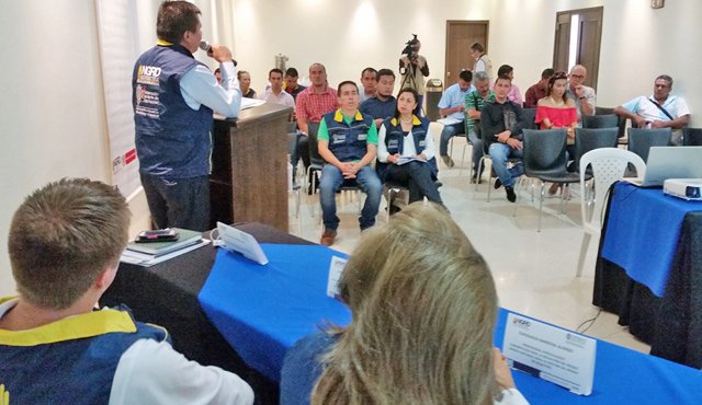 Coordinadores de gestión del riesgo del departamento presentaron su balance del año y anunciaron sus proyecciones para 2017. Cortesía