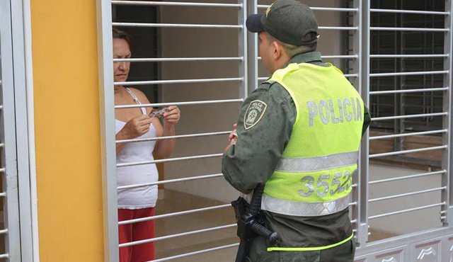 La Policía emprendió una campaña preventiva para evitar el hurto a viviendas en la temporada de vacaciones. Cortesía
