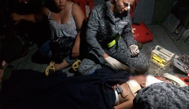 La Fuerza Aérea realizó el traslado aeromédico de la niña. Colprensa