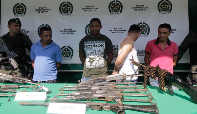 Carlos José Guerrero, Jadinson Escobar R, Eduardo A. Arcia y José Ricardo García. La Opinión