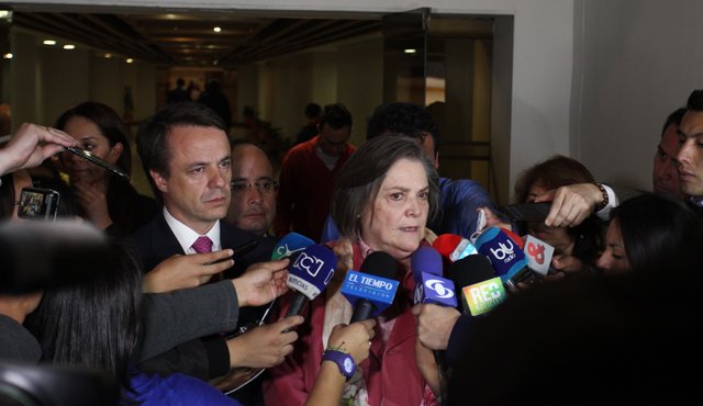 Clara López, ministra de Trabajo. Colprensa