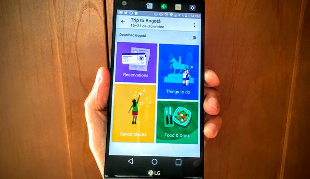 La app Google Trips sirve tanto para planificar el viaje como para usarla durante él. Internet | Referencial