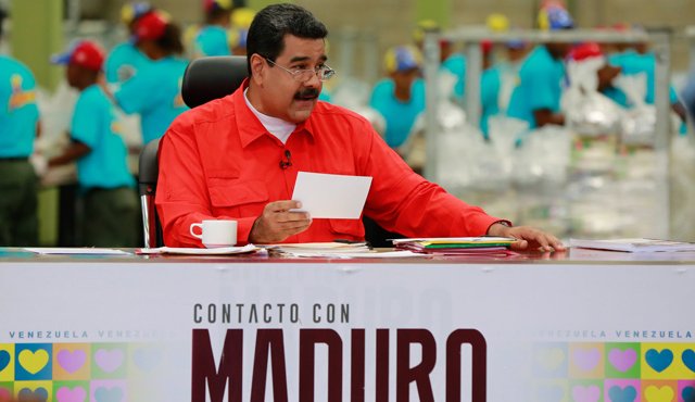 El presidente Nicolás Maduro hizo nuevos anuncios este domingo. AFP