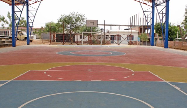 Las instalaciones deportivas fueron construidas por la Gobernación el año pasado. Archivo