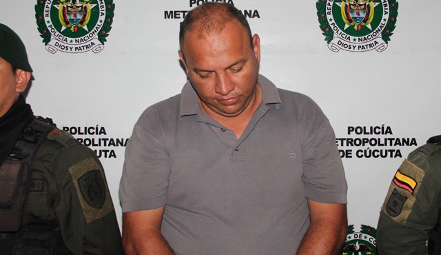 Julio César Rodríguez Márquez, quedó a disposición de la URI de la Fiscalía. Policía