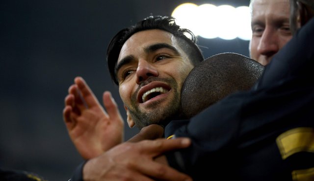 Radamel Falcao, futbolista colombiano. AFP
