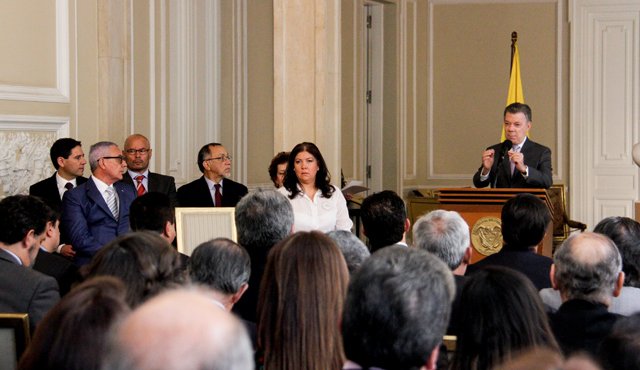 Instalación de la Misión Electoral. Colprensa