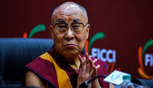 El Dalai Lama, líder espiritual. AFP