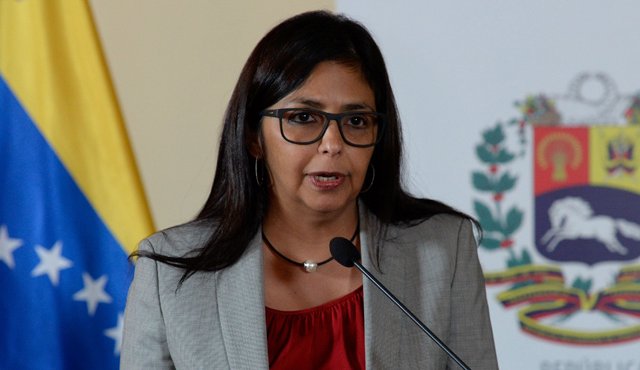 Delcy Rodríguez, canciller de Venezuela. Archivo