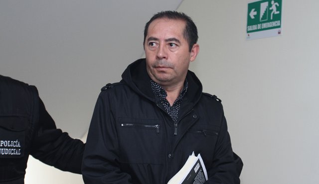 Juan Carlos Bastidas Alemán, fundador y directivo de Estraval hace parte de los siete directivos que responden en los juzgados de Paloquemao de Bogotá. Colprensa