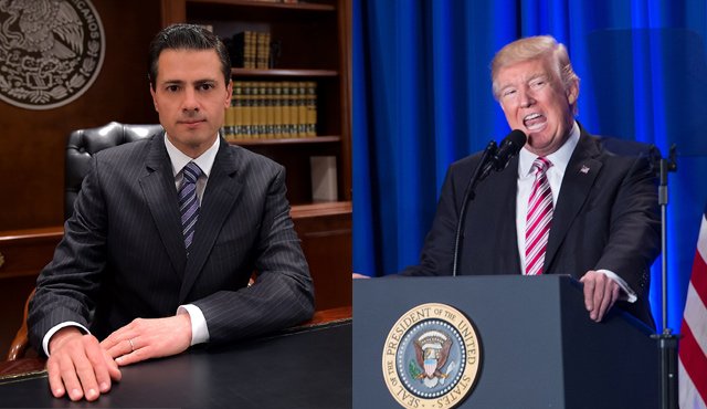 El desencuentro entre los jefes de Estado ocurre en momentos en que los ministros de Relaciones Exteriores y de Economía de México se encuentran en Washington, en reuniones con funcionarios estadounidenses. AFP
