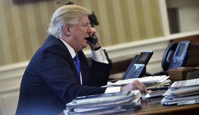 Donald Trump, presidente de los Estados Unidos. AFP