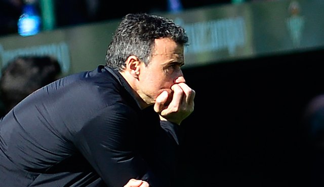 Luis Enrique, técnico del Barcelona AFP