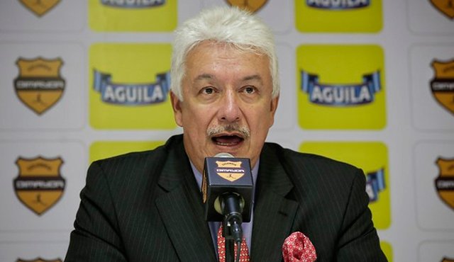 Jorge Perdomo, presidente de la Dimayor. Colprensa