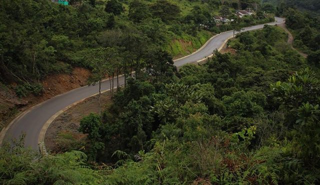 La vía de acceso, ejecutada por la Gobernación, completa más del 80 por ciento de avance. Cortesía