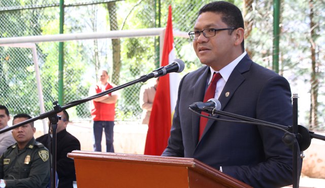 El rector Ivaldo Torres Chávez destacó la entrega de la certificación Icontec nuevamente. Roberto Ospino