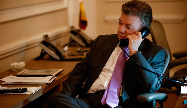 Juan Manuel Santos, presidente de Colombia. Colprensa