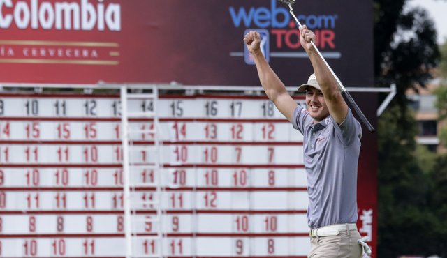 Competencia válida para el Web.com Tour estadounidense y que se terminó este domingo en medio de un gran marco en el Country Club de Bogotá. Colprensa