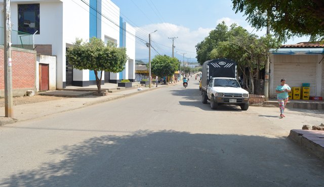 Trigal del Norte cuenta con una cámara de seguridad en su calle principal. Edinsson Figueroa