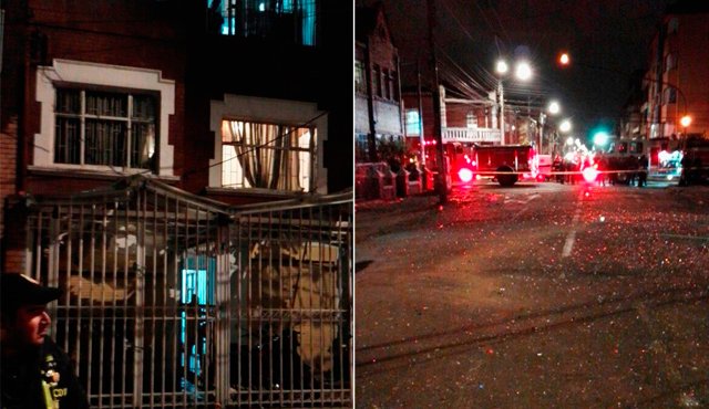 La emergencia se presentó en la calle 49 con carrera 16, en el barrio de Teusaquillo. Colprensa