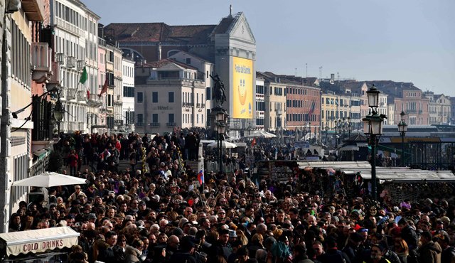 Comenzó el carnaval de Venecia AFP