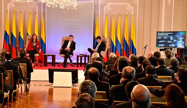 En un conversatorio con empresarios exportadores la ministra de comercio Maria Claudia Lacouture, informó que se han creado más de 1.200 empresas exportadoras. Cortesía