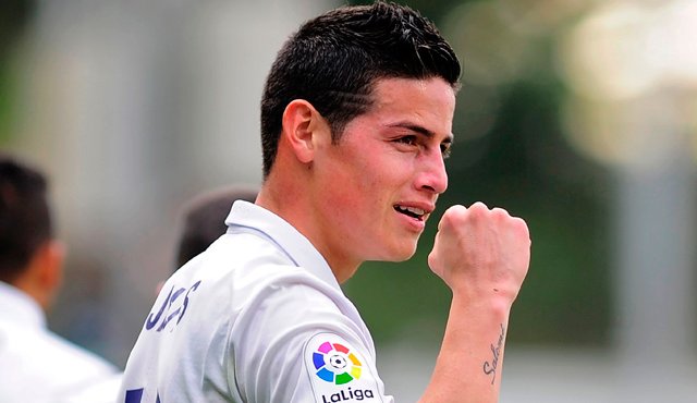 El colombiano tuvo una gran actuación frente al Eibar en la Liga española. AFP