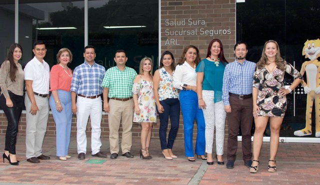 Juliana Correa, Harold Villamizar, Milady Flórez, Mario Eslava, Víctor Henry Gómez, Milena Ventura Álvarez, Martha Mejía, Hortencia Martínez, Dora Montes, Álvaro Andrade y Claudia Acevedo. Cortesía